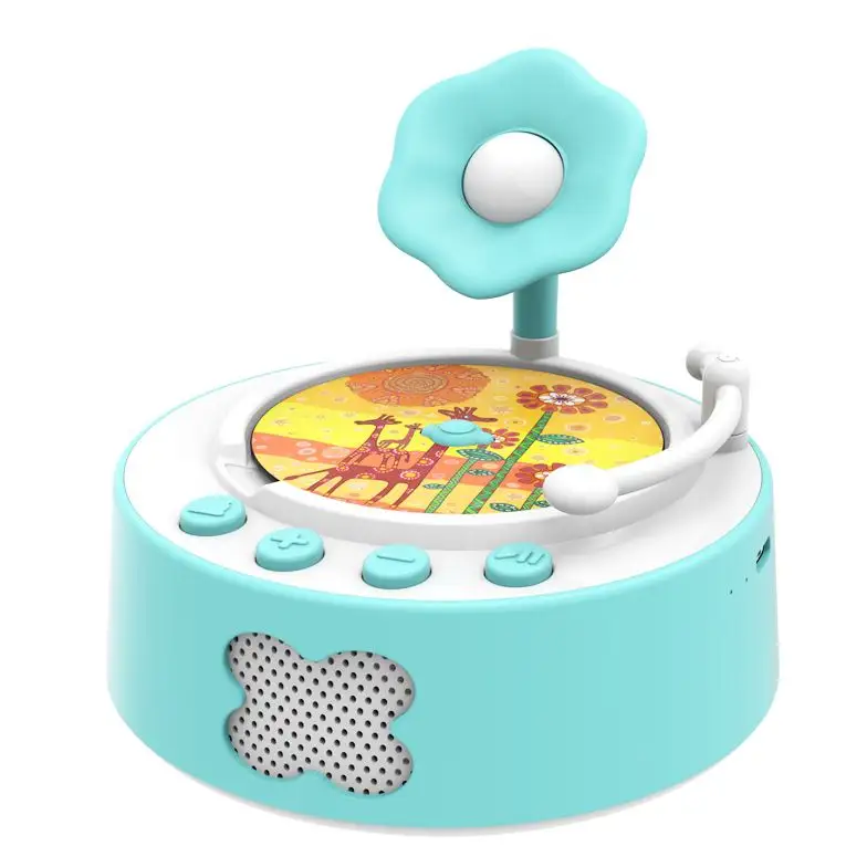 小さなツールプルバック個別の起動おもちゃかわいいロボットサウンド録音可能なおもちゃ蓄音機トーキングカード教育玩具