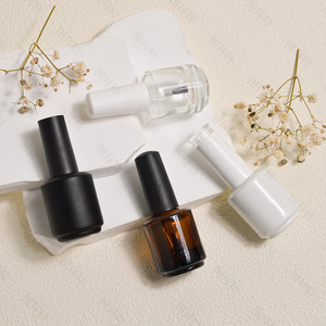 Mẫu miễn phí nhà máy custom10ml vuông chai rỗng UV Gel Nail Polish chai bao bì UV Gel đánh bóng chai thủy tinh cho Gel Nail - Product Image 1