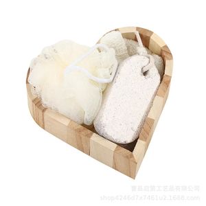 Wooden Storage Rack For Bathroom Supplies <b>Desktop</b> <b>Shelf</b> Eco Friendly Single Layer Bamboo Material - Product Image 4