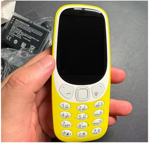 Téléphone portable classique rouge <span class=keywords><strong>3310</strong></span> 2.4 double SIM, téléphone de secours, sans vidéo, sans publicité, sans application accrocheuse, vie simple, 1200 mAh - Product Image 5