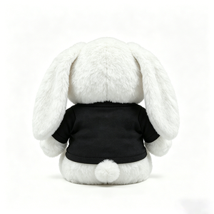 Peluche Lapin Personnalisée Uyeah, Douce, à Longues Oreilles, Rembourrée en Coton PP, Cadeau pour Enfants, Jouet en Peluche Lapin, Poupée OEM avec Design en Tissu - Product Image 3