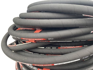 Yüksek basınç yüksek sıcaklık sıcak su ve buhar borusu pamuk ipliği örgü takviyeli kauçuk hortum - Product Image 6