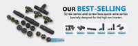 Conector en T M20 Impermeable con Certificación UL/CE/SAA, IP68, Cable a Cable, Bloqueo por Tornillo, Enchufe Impermeable de 2 Pines para Cableado Exterior