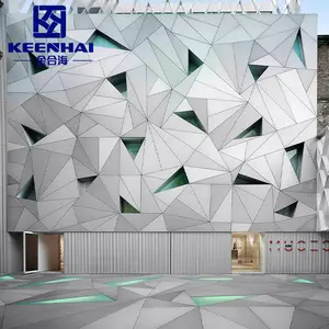 Zeitgenössisches Design Aluminium-Außenwand verkleidung Fassaden verkleidung für die Außen dekoration für Hotels