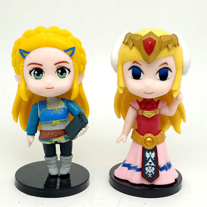 Venta al por Mayor de 6 Piezas/Juego de Figuras de Acción de PVC de Dibujos Animados Japoneses, Modelo de Juguete, Figura de Anime, Leyendas de <span class=keywords><strong>Zelda</strong></span>, Uso ODM para Coleccionar - Product Image 3