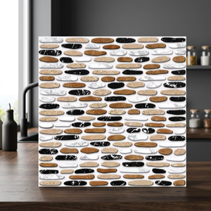 Carreaux de mosaïque Hong Kong série Punch, effet pierre, 300x300mm, pour cuisine, salle de bain, restaurant, sol en bois, extérieur - Product Image 1