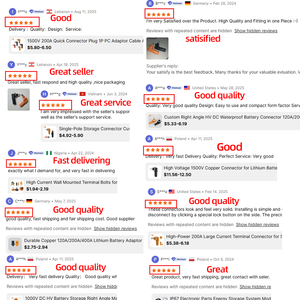 उच्च वोल्टेज 200a विद्युत ऊर्जा भंडारण एडेप्टर सही कोण dc कनेक्टर कॉपर नायलॉन आवास बिजली अनुप्रयोगों के लिए 1 पी पिन - Product Image 6