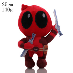 Peluche di Eroi dei Fumetti con Maschera Rossa e Nera da 5,8 Pollici, Divertenti Bambole Imbottite, Portachiavi e Ciondoli per Macchine a Gru, Regali all'Ingrosso - Product Image 4