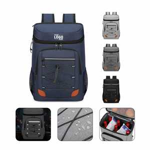 <b>Lightweight</b> Fashionable Summer Picnic Cooler <b>Backpack</b> Leak-Proof Insulation for Camping & Travel for Promotional Cold Pack Gifts - Product Image 2