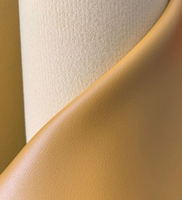 1.4mm d'épaisseur grain fin Semi PU Faux cuir tissu PVC pour meubles tapisserie d'ameublement pour sacs à main voitures sièges chaises support en daim