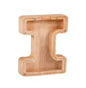 Salvadanaio in Legno a Forma di Lettera, 26 Lettere dell'Alfabeto Inglese, Portatile ed Ecologico, Salvadanaio di Alta Qualità per Bambini - Product Image 4