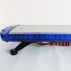 Barra de Luces LED Azul de Alta Potencia de 47 Pulgadas, Nueva, para Techo de Wrangler, Rotativa, de Advertencia, 12V, IP67, Impermeable, de Aluminio - Product Image 4