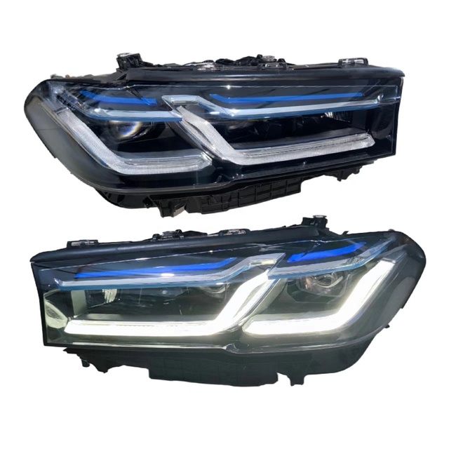 Suitable for BMW 5 Series G30 G38 Car, High-quality and Popular Lighting System, LED Headlights, Laser Headlights