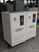 Stabilisateur de tension monophasé 20 kVA 30 kVA 50 kVA, régulateur automatique AVR, entièrement en cuivre, 220 V 50 Hz, écran LCD