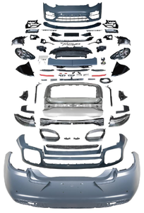 ชุดแต่ง <span class=keywords><strong>Porsche</strong></span> <span class=keywords><strong>Panamera</strong></span> 970.1 970.2 ปี 2010-2016 รุ่นปรับโฉมเป็น 971.2 ปี <span class=keywords><strong>2023</strong></span> พร้อมไฟ DRL สปอยเลอร์ไฟฟ้า กันชน รุ่นใหม่ล่าสุดปี 2026 - Product Image 6