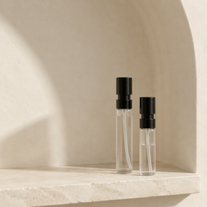 Clear Glass Perfume Atomizer <b>Bottle</b> Black Fine <b>Mist</b> Pump Cap Empty Refillable Travel Size Cosmetic Container Bulk Wholesale - Product Image 3