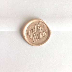 Vendita calda autoadesiva custom goffratura sigillo di cera timbri sigillo etichette sigillante cera adesivo per busta - Product Image 5