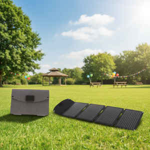 Solar Folding 45W Roller Folding Solar Folding Solar Portable Solar Portable <b>Camping</b> - Product Image 2