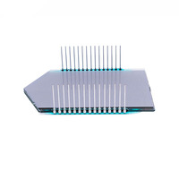 Module d'affichage LCD à 7 segments personnalisé GW014, prix bas, résolution 1,3 pouces, sortie 128x64 avec rétroéclairage LED HTN