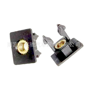 Tuerca de base de tornillo de matrícula M6 de plástico de repuesto para Chery Tiggo, Arrizo, Little Ant, Zhonghe Auto, Nezha - Product Image 3