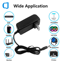 Fabricant Vente en gros Adaptateur secteur 12V 2A Adaptateur secteur 24W Adaptateur secteur 12v2a Uk Alimentation pour routeur optique Cat