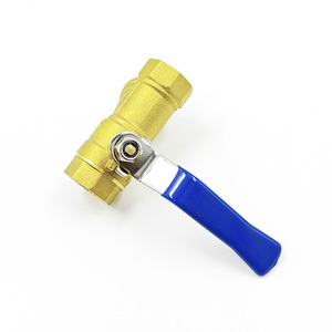 Robinet à bille filtrant en laiton de type Y, prix d'usine OEM bon marché, pour usage général, filetage femelle BSP NPT, robinet d'eau - Product Image 4