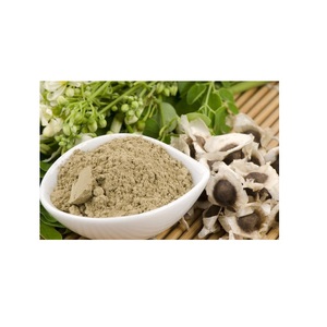 Suministro al por mayor de polvo de pastel de moringa silvestre en envases de tambor para la industria de alimentos saludables para exportación - Product Image 1