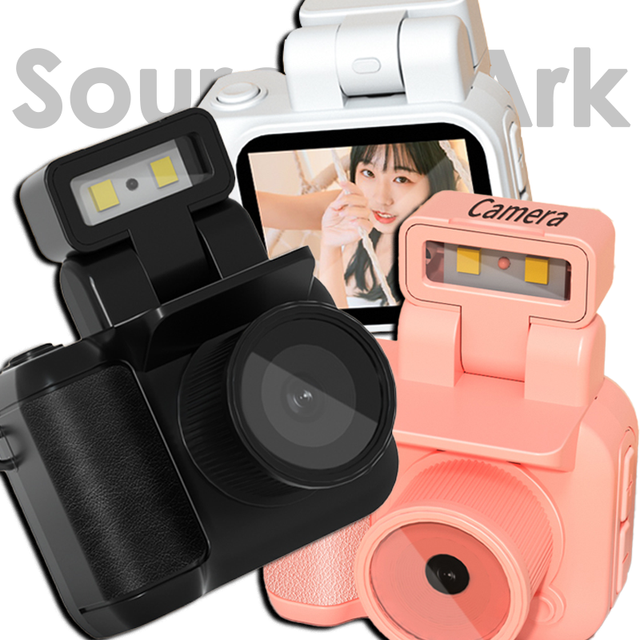 Search Sourcingark Mini 1080P HD Portable Retro Travel Vlog Student Small Camcorder Digital Camera with Screen Y4000