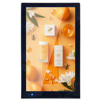 Écran d'affichage numérique portable de 13,3 pouces, écran LCD de bureau, écran publicitaire, affiche publicitaire, écran LCD alimenté par batterie pour l'intérieur