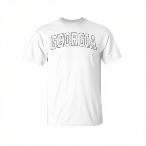 T-shirt Georgia style athlétique vintage années 80 90, vêtements de sport - Product Image 2