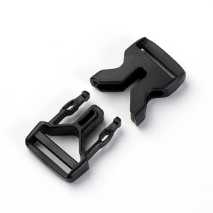 Hebilla Ajustable de Plástico Negra de 20 mm de Diámetro Interior, Accesorios para Mochilas - Product Image 3
