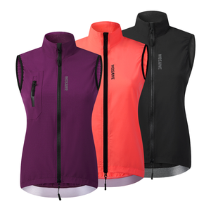 Chaleco de Ciclismo sin Mangas para Mujer WOSAWE, Cortavientos, de Secado Rápido, Transpirable y Ligero - Product Image 1