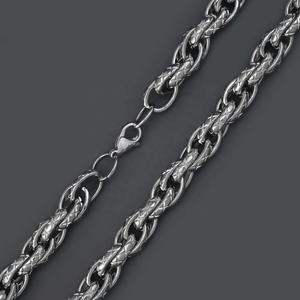Cadenas de Acero Inoxidable Hechas a Mano para Hombre, Regalos de Alta Calidad con Diseño de Estrella, en Stock, Joyería - Product Image 4
