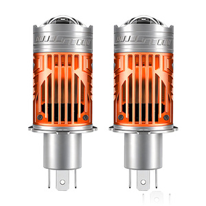 หลอดไฟโปรเจคเตอร์ Bi LED แบบเสียบใช้งานได้ทันที 12V 160W 25000LM ไฟสูง-ต่ำ สีขาว H4 หลอดไฟหน้า LED - Product Image 6