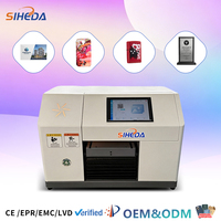 Mesin Printer UV Flatbed Multifungsi untuk Pencetakan Logo Kustom pada Cangkir Termos, Notebook, Plastik, Keramik, dan Karya Seni