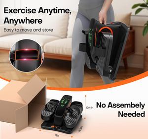 Custom Logo Track-mounted With Remote Control Elliptical Machine, Under Desk Mini Elliptical Machine for Home GB-MC57G Mini Elli - Product Image 4