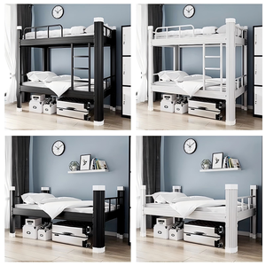 איכות גבוהה אישית רב תכליתי לופט מיטה שטח מיטה-חיסכון כפול דק עם מסגרת פלדה עמיד עבור ילדים - Product Image 2