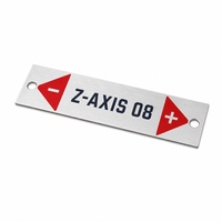 Logo en métal aluminium gaufré, étiquette décorative pour vêtements et accessoires, personnalisable avec support adhésif, position des trous personnalisée