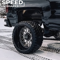 Jantes de camion forgées sur mesure 22x10 24x12 26x10 6x139.7 6x5.5 à déport profond et polies pour GMC Sierra 1500