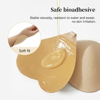Accessoires de lingerie, cache-tétons bio-adhésifs, soutien-gorge à fermeture avant avec forte adhérence, coussinets de tétons respirants et sans couture