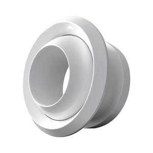 Sferische Tuyere-nozzle van aluminiumlegering, 360 graden verstelbaar, systeem voor verse lucht & uitlaat voor centrale airconditioning - Product Image 3