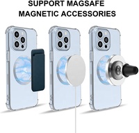 2023 Portable universel sans fil chargeur PC magnétique métal anneaux 3M autocollant adhésif téléphone montage trépied portefeuille support magnétique