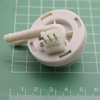 Mini sensor de flujo de líquido de efecto Hall, salida de pulso DC 3-24V, alta precisión, 0-1.2LPM, medidor de flujo de turbina para calentador de agua y cafetera