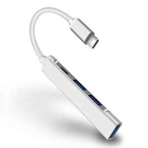 USB C <span class=keywords><strong>Hub</strong></span> 3,0 y <span class=keywords><strong>2</strong></span>,0 4 puertos 3,1 Multi para Lenovo para <span class=keywords><strong>Xiaomi</strong></span> Macbook Pro Air OTG Características Material de aleación de aluminio Producto en stock - Product Image 1