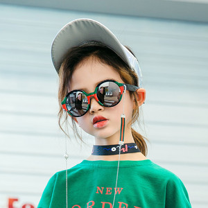 2025 bambini simpatici occhiali da sole rotondi in plastica occhiali da sole comodi 6929 occhiali da sole a colori per <span class=keywords><strong>ragazzi</strong></span> e ragazze - Product Image 3