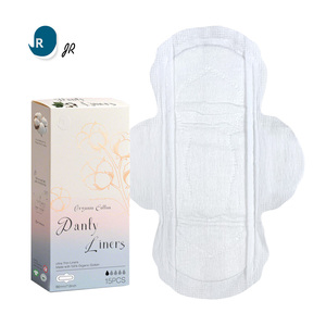 Assorbenti igienici ultrasottili in cotone organico monouso con Super assorbimento basso MOQ in scatole - Product Image 1