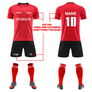 قمة تدريب كرة القدم الاحترافية مع جيرسي كرة القدم للرجال تنفس - Product Image 2