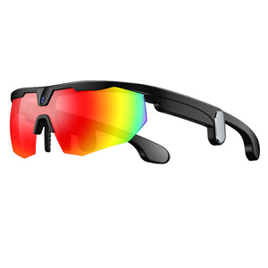 Lunettes intelligentes sans fil pour le cyclisme : prise <span class=keywords><strong>de</strong></span> <span class=keywords><strong>photos</strong></span>, traduction, navigation Wi-Fi et enregistrement, alimentées par l'IA - Product Image 1