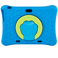 Tablette éducative Android 10 pouces MTK6737 pas chère avec étui EVA, 3 Go 32 Go, pour jeux et apprentissage des enfants