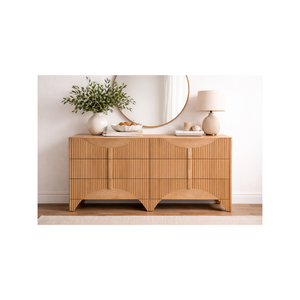 HAVASU RANGE Collection Wooden Bedroom Living Room Eco-Friendly Best Seller Home Furniture Wooden Dresser <b>6</b> <b>Drawers</b> - Product Image 1